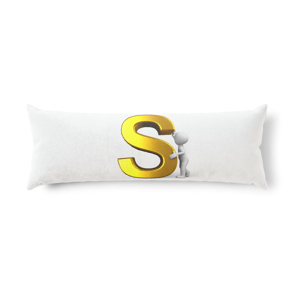 Body Pillow | 3D Letter S