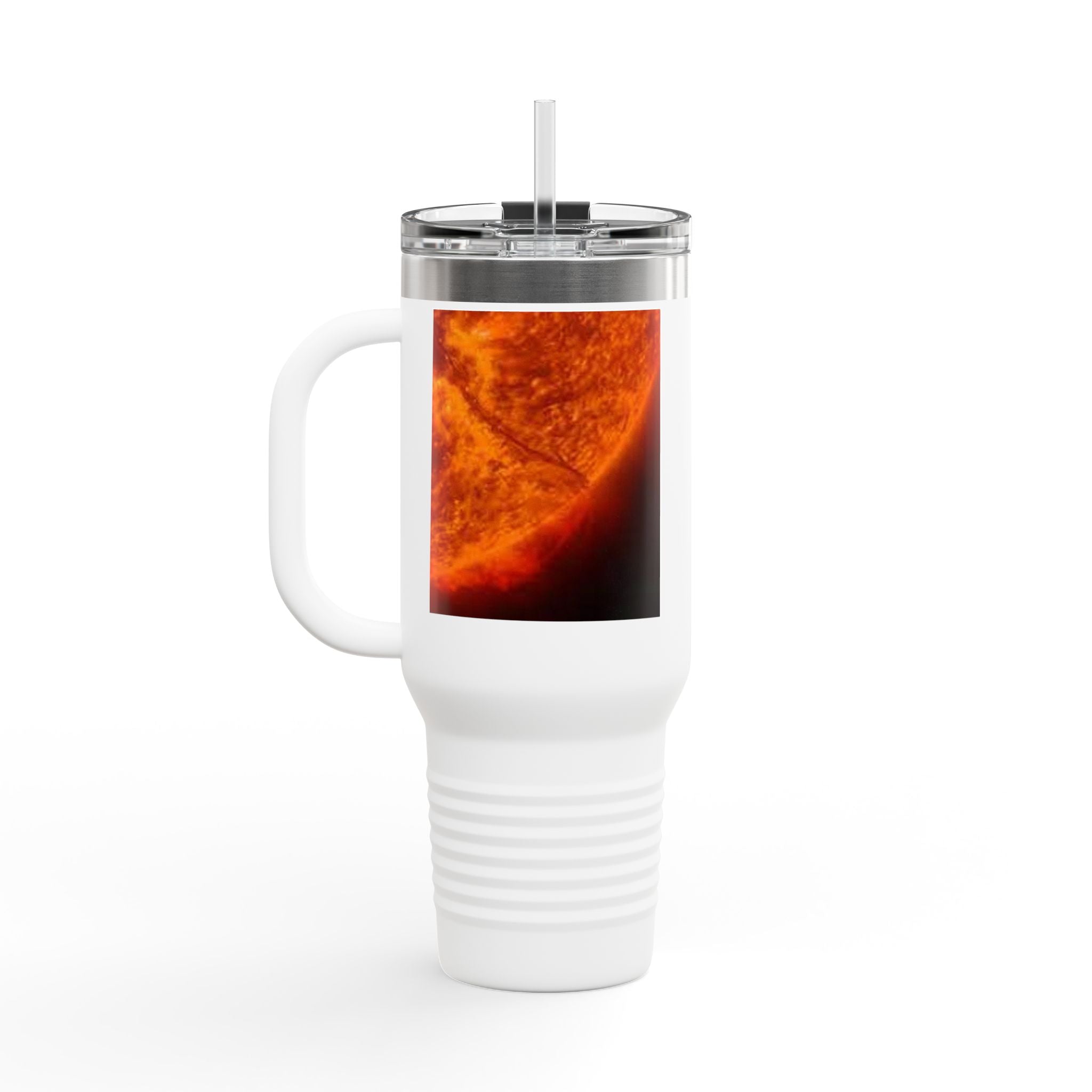 Solar Close-Up Sun Photo Travel Mug, 40oz Insulated Tumbler
