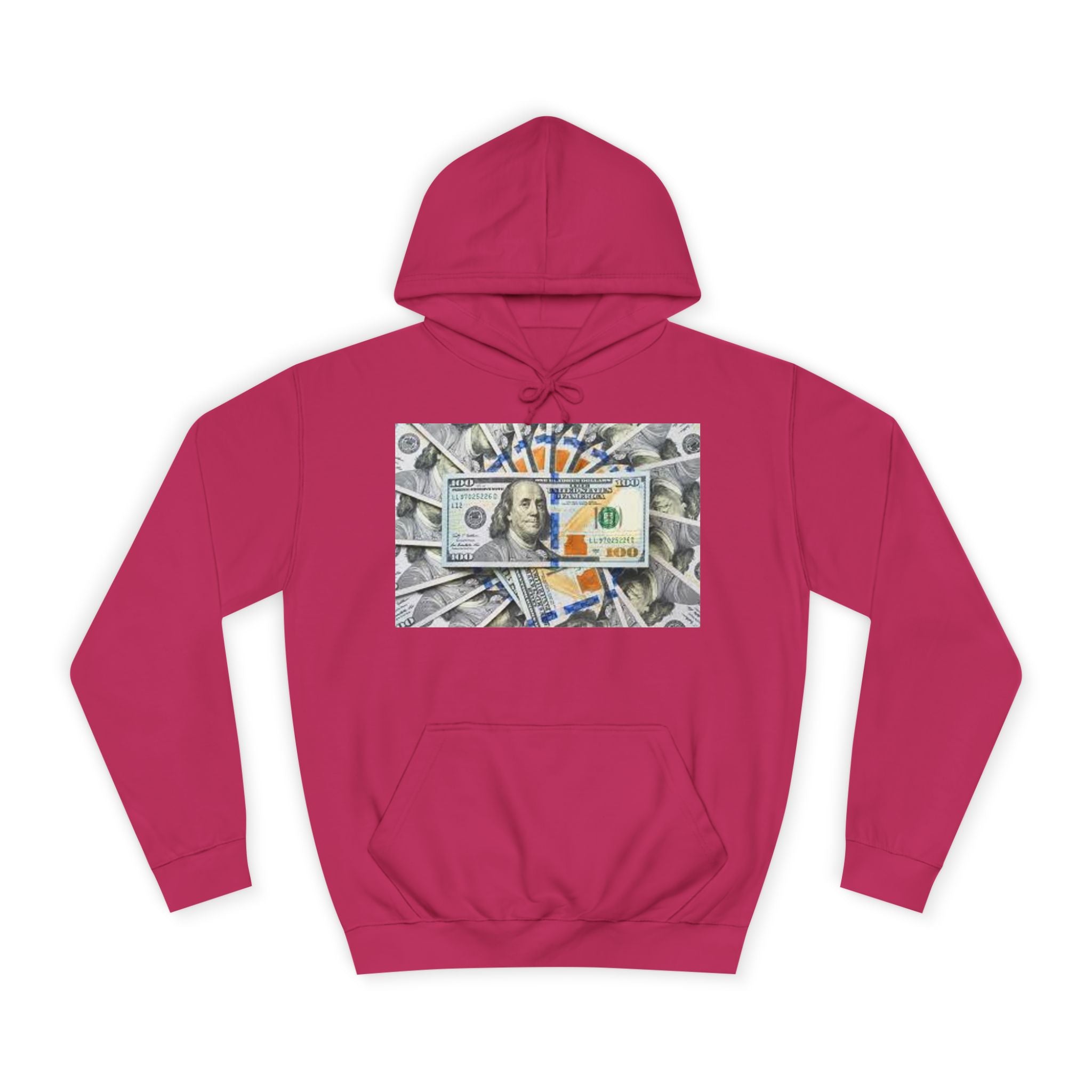 Hundred Dollar Bill Hoodie | Money Graphic Sweatshirt
