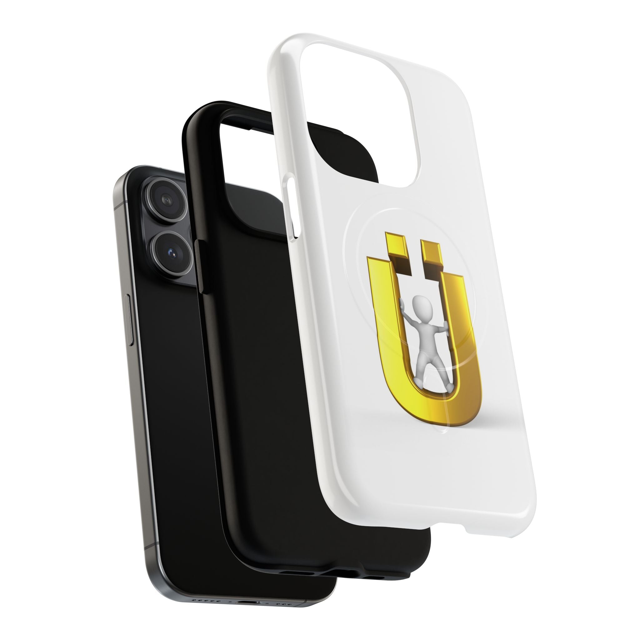 Gold Letter Ü Logo phone case | Tough Magnetic Case