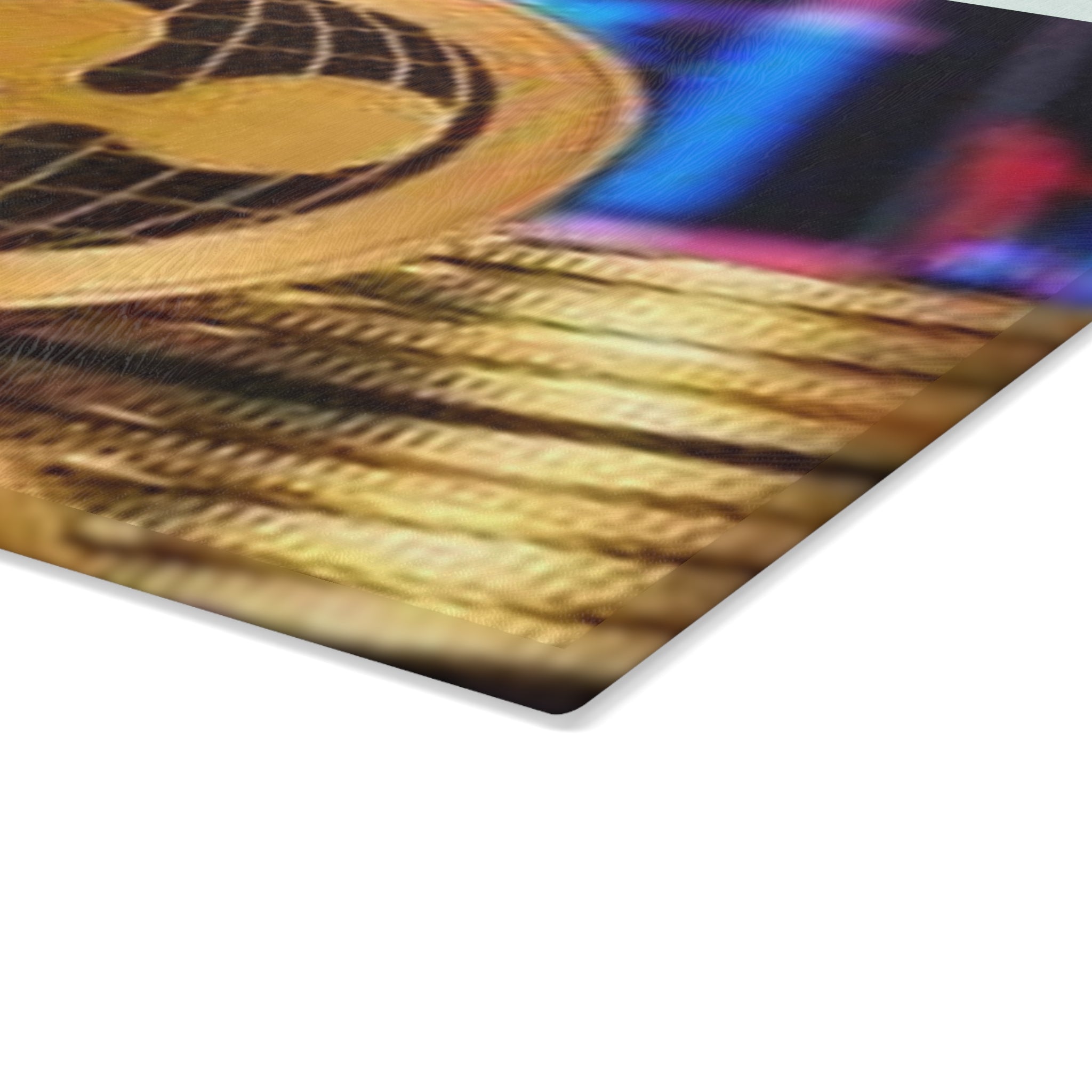 Ripple Crypto Coin Glass Cutting Board | Ripple Logo Kitchen Decor