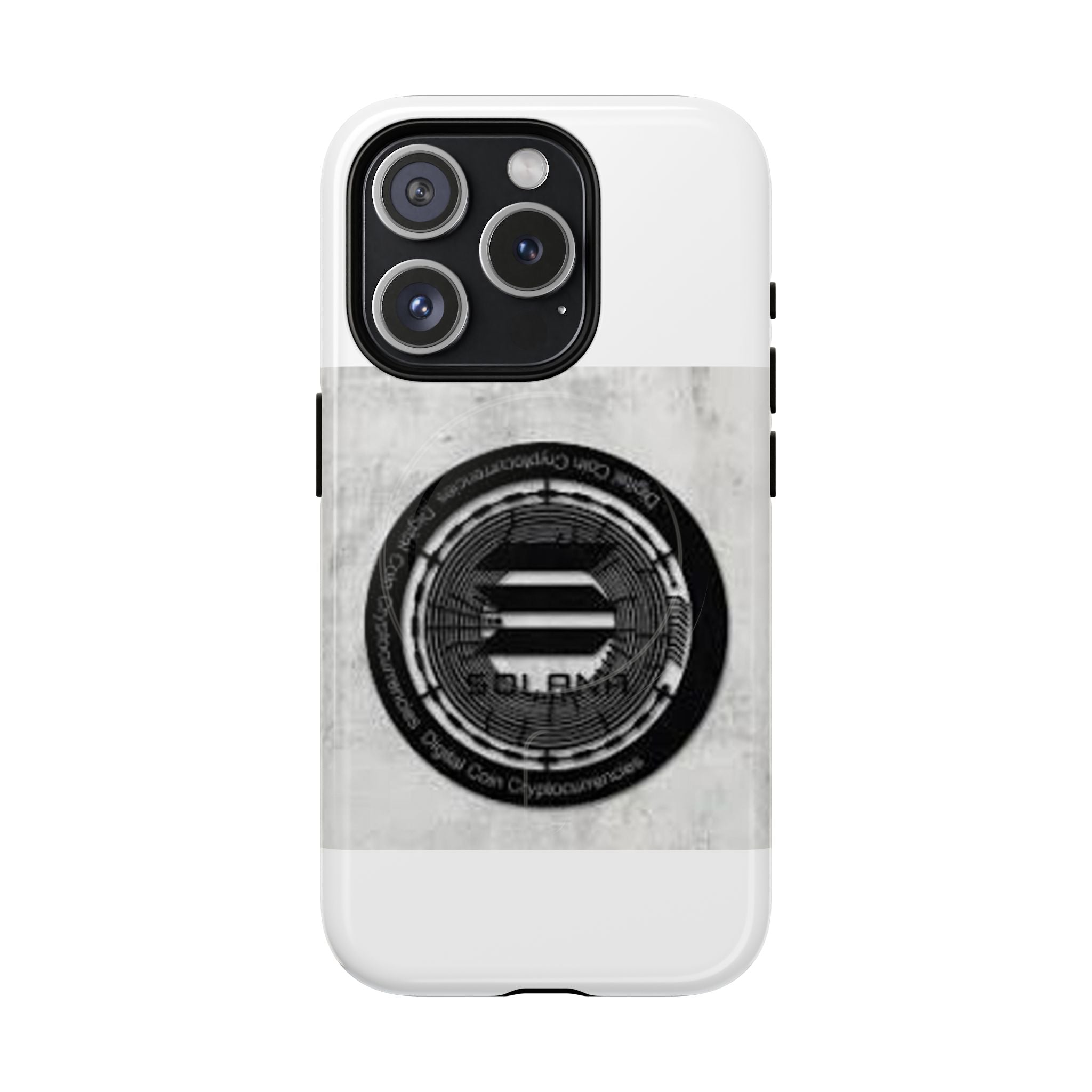 Coque de téléphone Solana Crypto Coin | Coque magnétique robuste