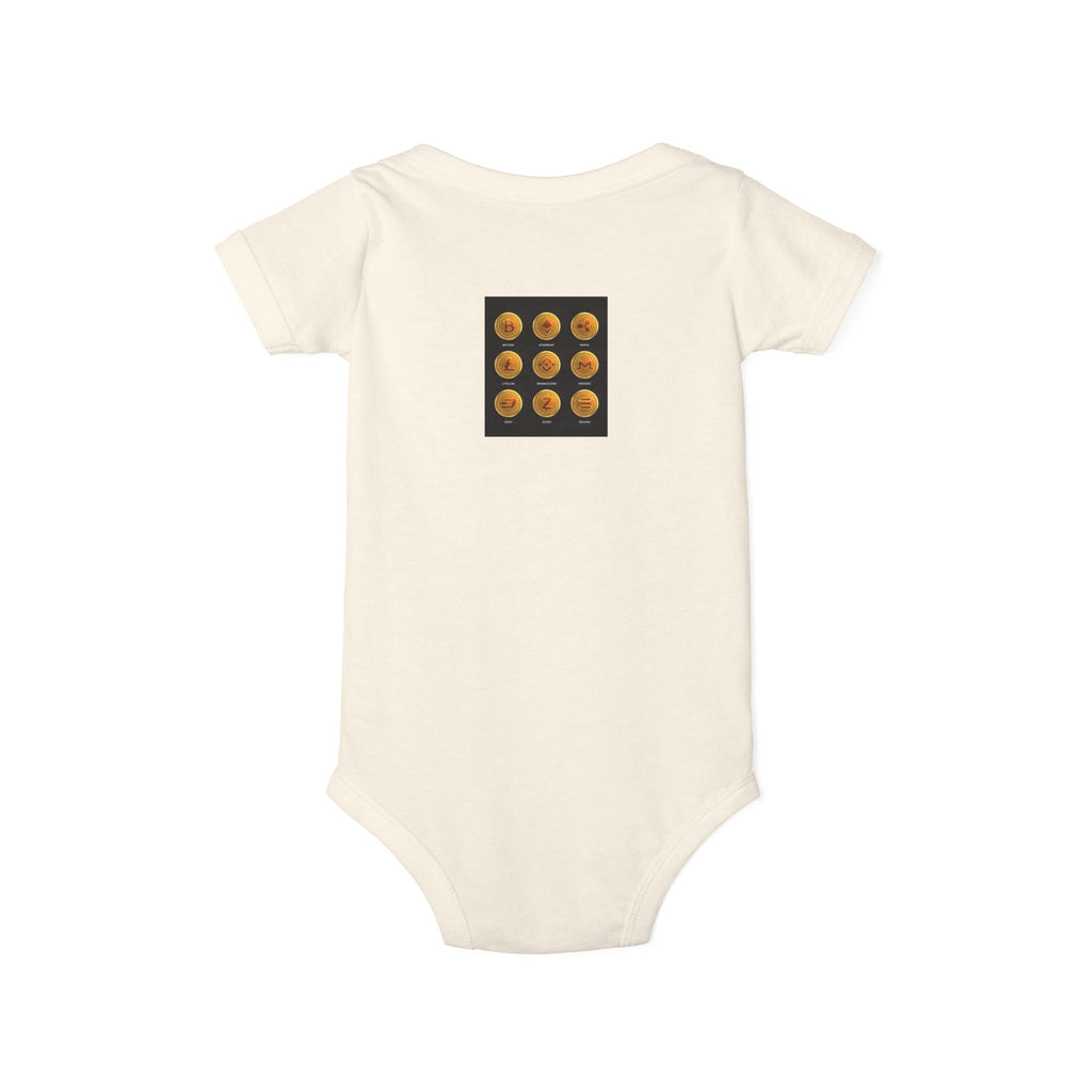 Cryptocurrency Coins Infant One Piece | Fall Baby Bodysuit
