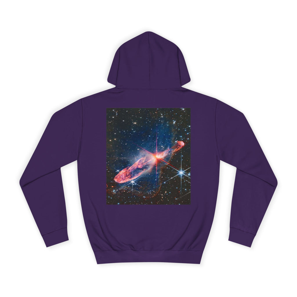 Nebula Space Photo Hoodie | Cosmic Galaxy Stars Astronautic Design