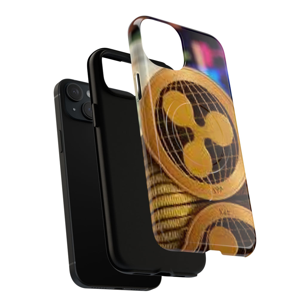 Ripple Coin Design Tough Magnetic Case | Crypto Ripple Phone Cover