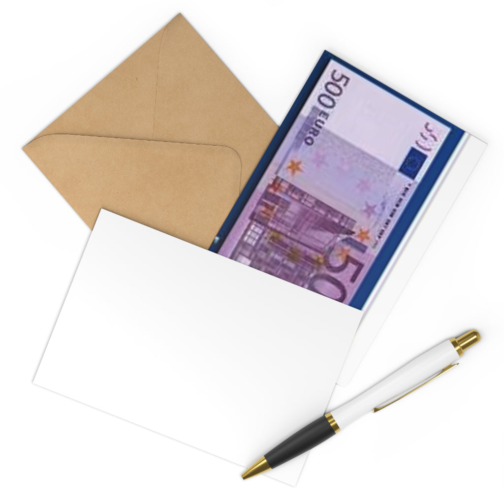 500 Euro note Postcards (7 pcs)