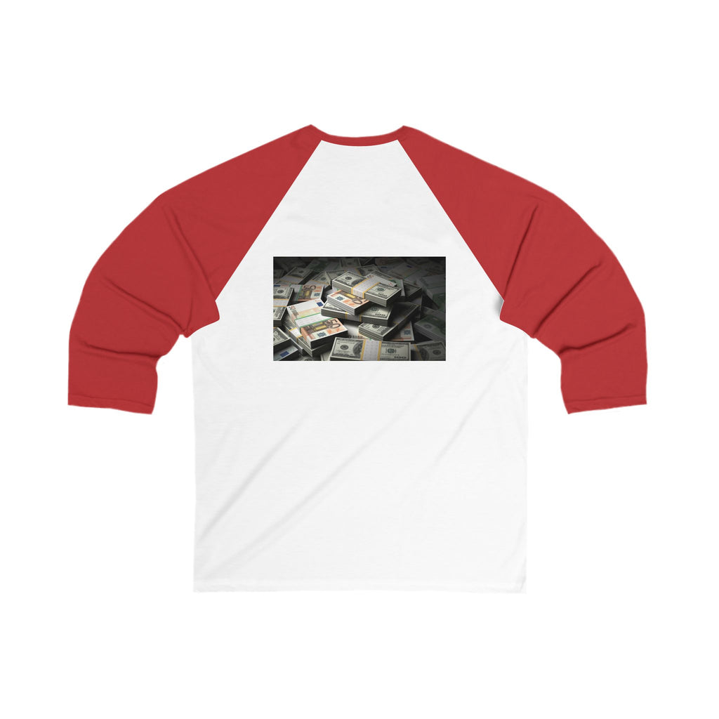 Unisex 3\4 Sleeve Baseball Tee