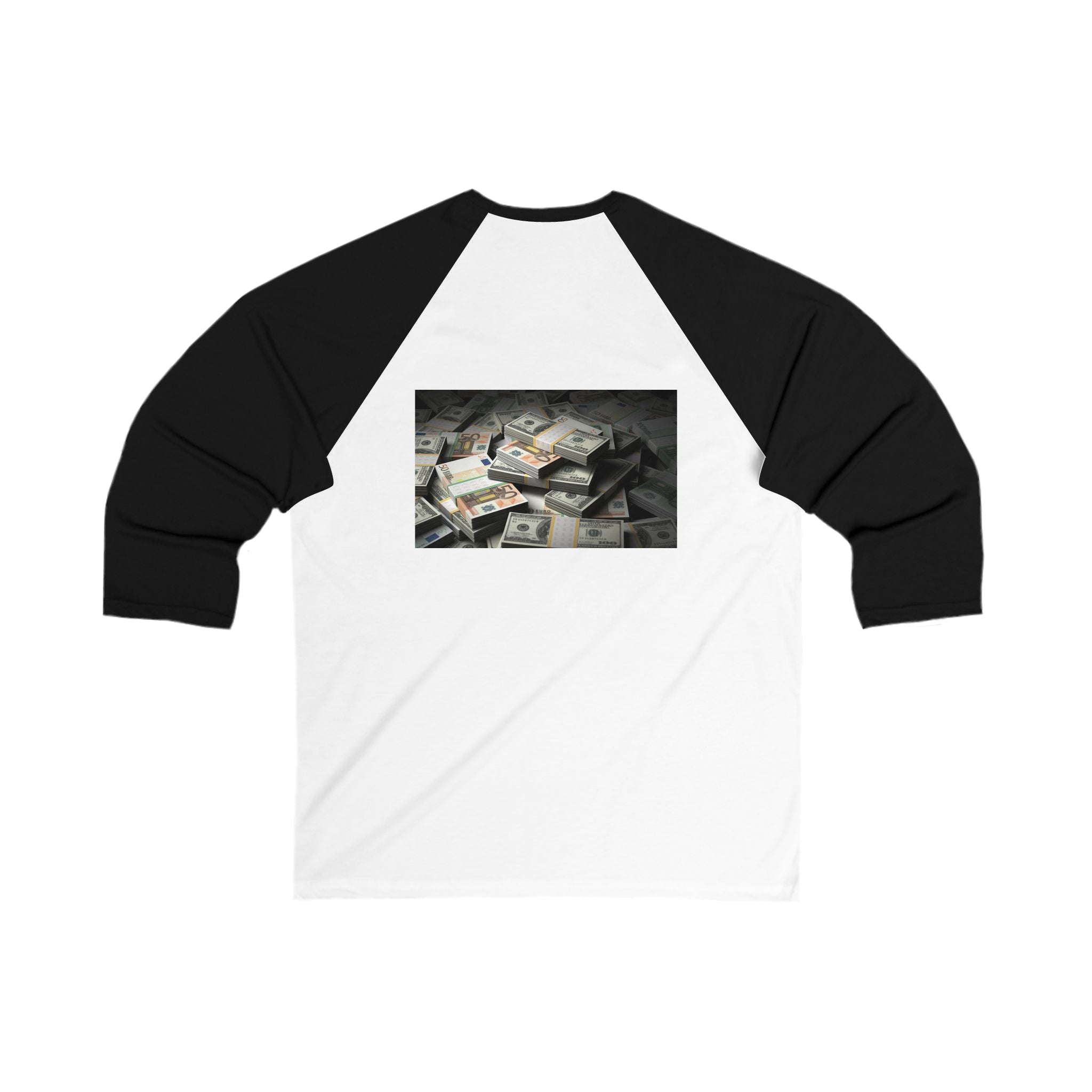 Unisex 3\4 Sleeve Baseball Tee