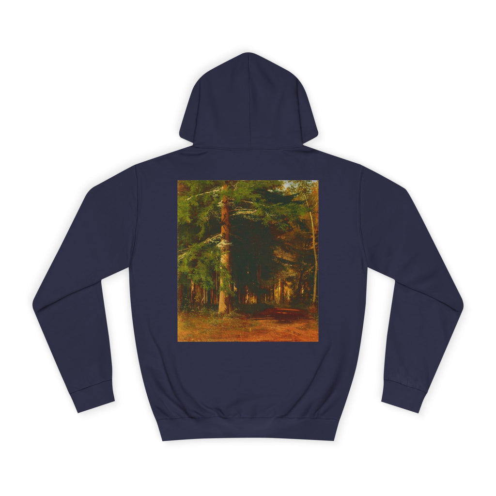 Forest Painting Hoodie | Vintage Woodland Trees Sweatshirt