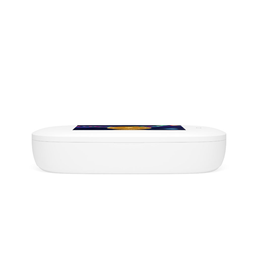 Litecoin Crypto Design UV Phone Sanitizer and Wireless Charging Pad