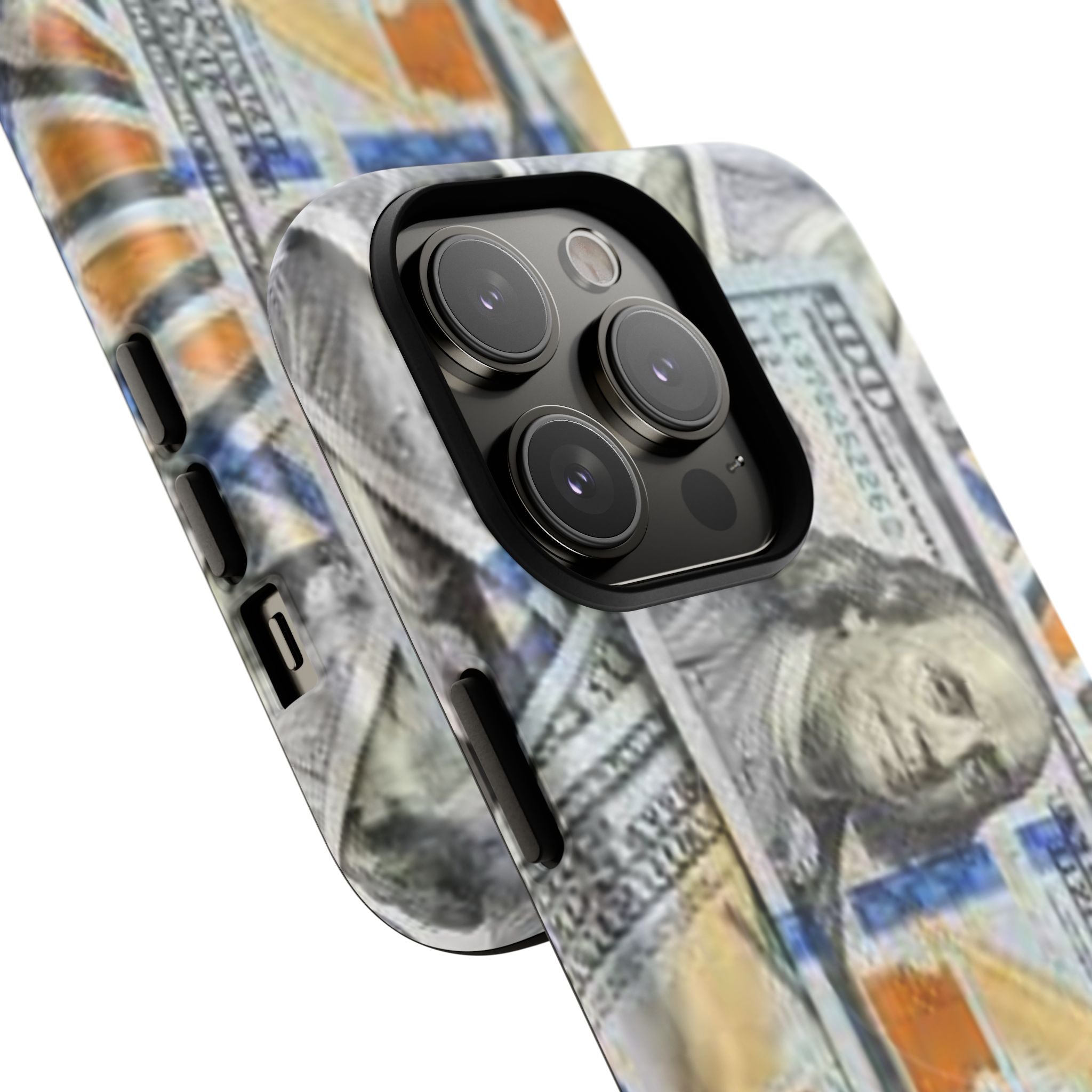 Hundred Dollar Bills Phone Case | Tough Magnetic Case, Money Pattern