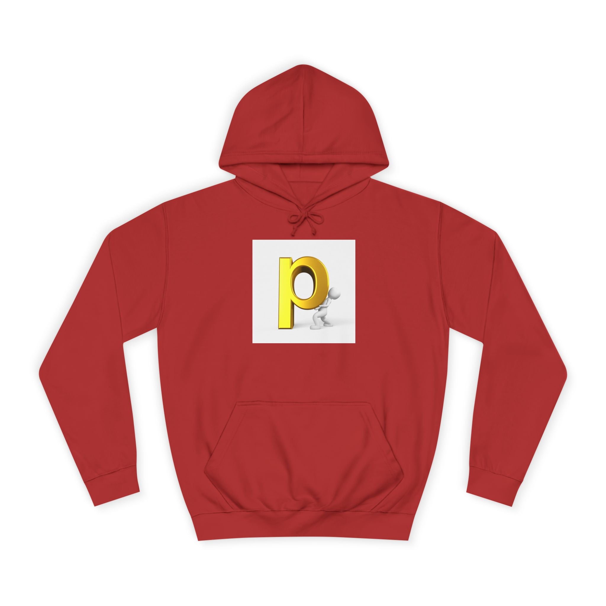 Sweat à capuche lettre P 3D | Pull Monogramme initiale P