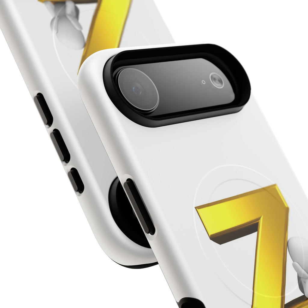 Gold 3D Letter Z Phone Case | Tough Magnetic Case, Monogram Initial