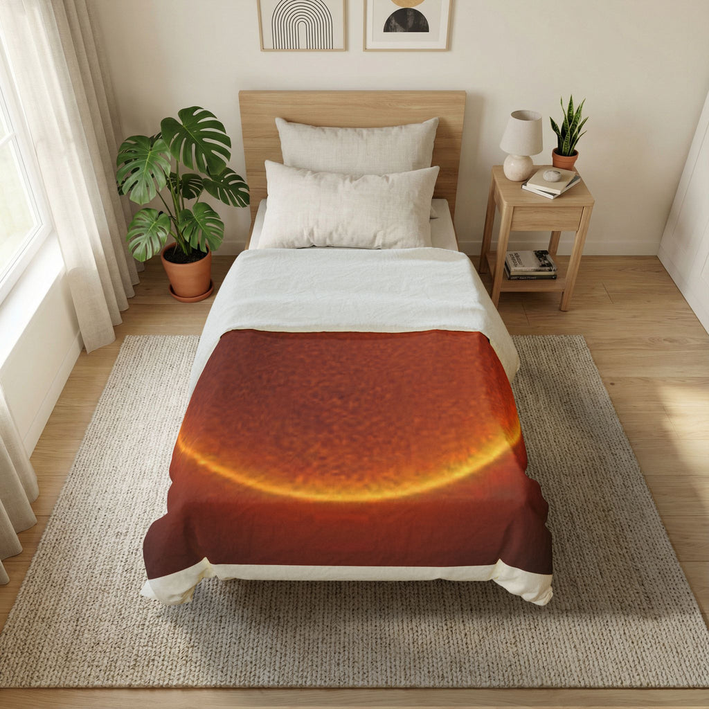 Solar Duvet Cover | Sun Eclipse Bedding