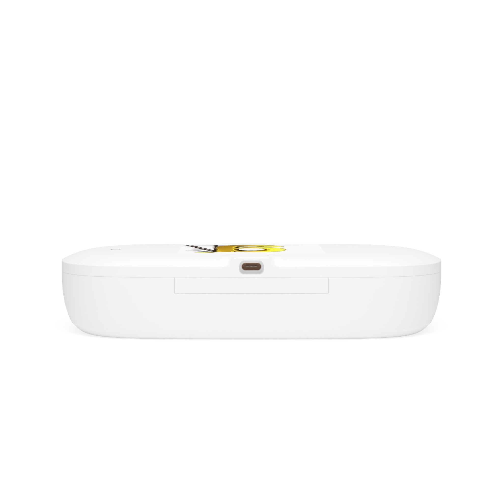 Gold Letter G with Ladder wireless charging pad | UV phone sanitizer