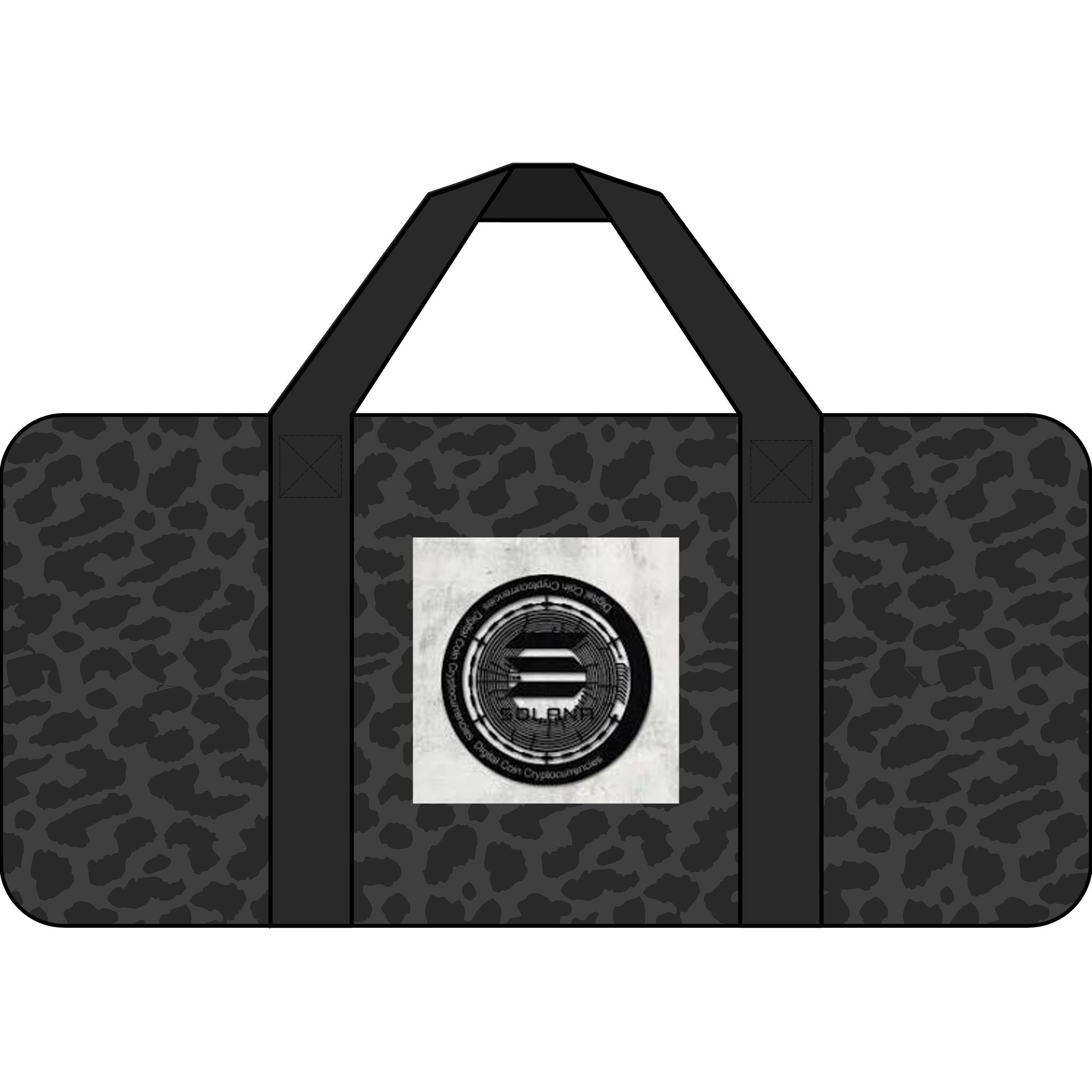 Solana Cryptocurrency Tripper Duffel Bag | Checker or Camo Strap
