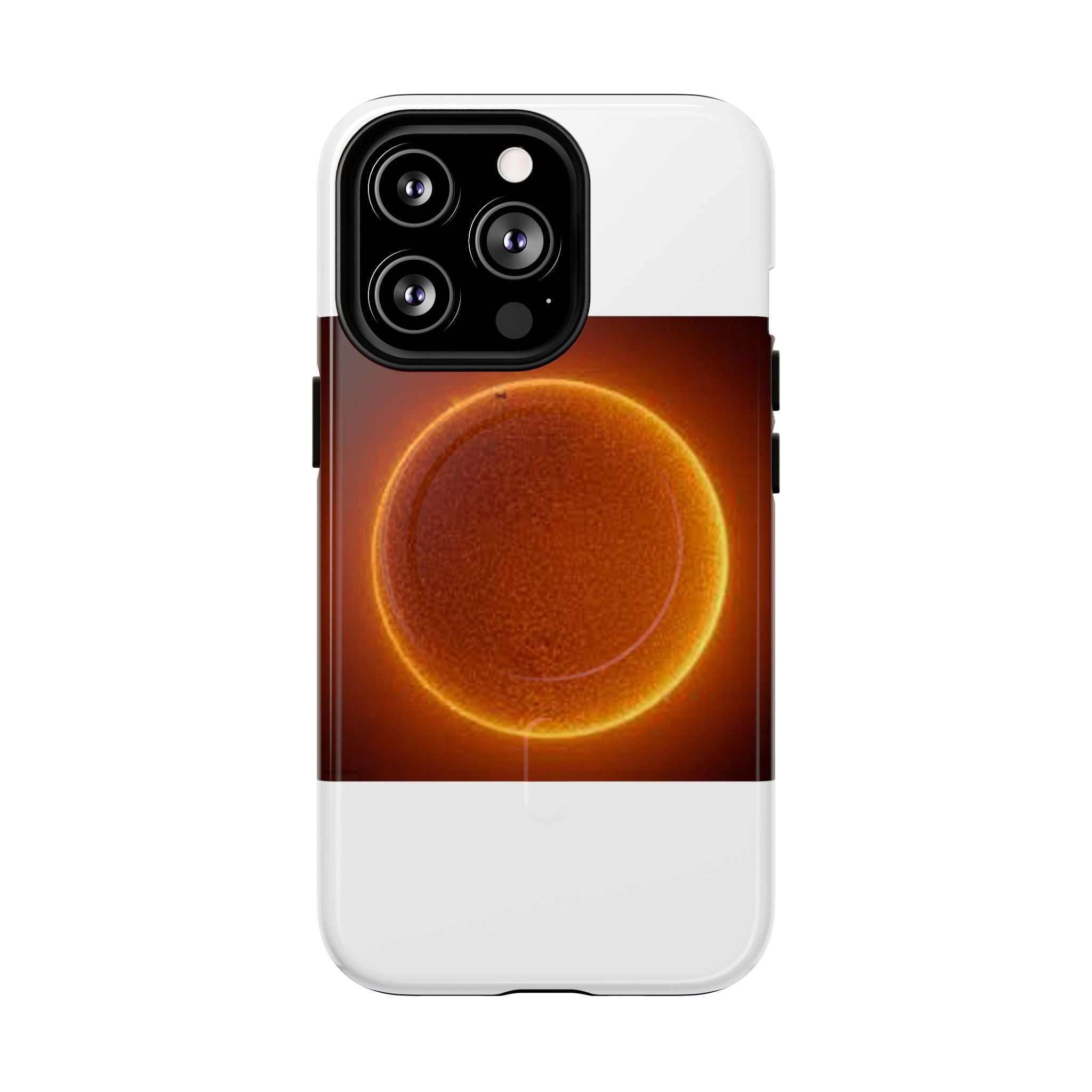 Coque de téléphone luminescente pour éclipse solaire | Coque magnétique résistante