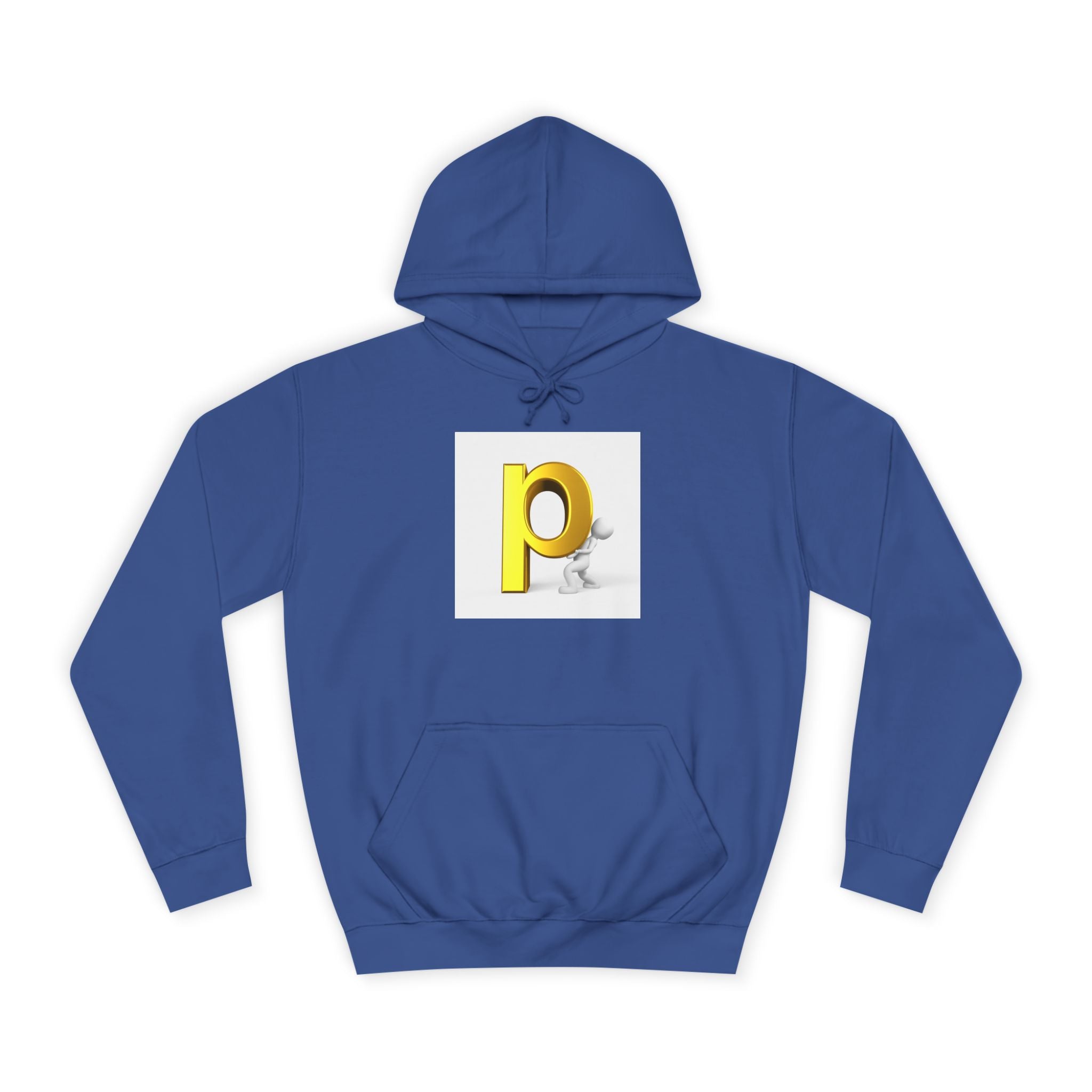 Sweat à capuche lettre P 3D | Pull Monogramme initiale P