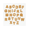 Gingerbread Alphabet Car Magnets | Holiday Letter Magnetic Decals