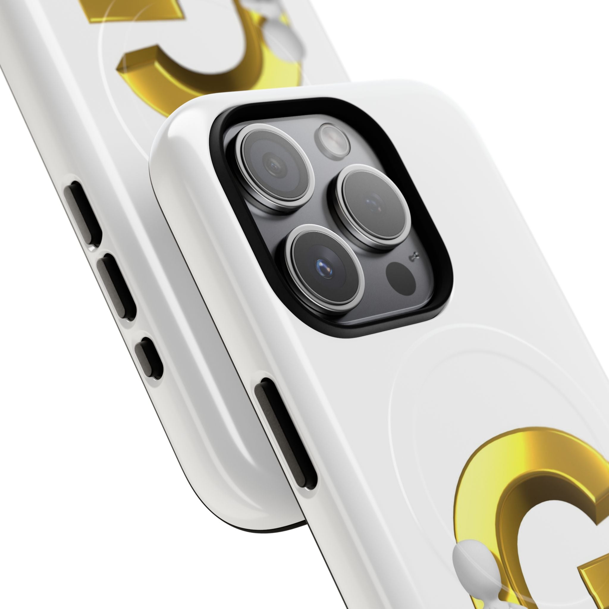 Gold Letter G Monogram Phone Case | Tough Magnetic Case