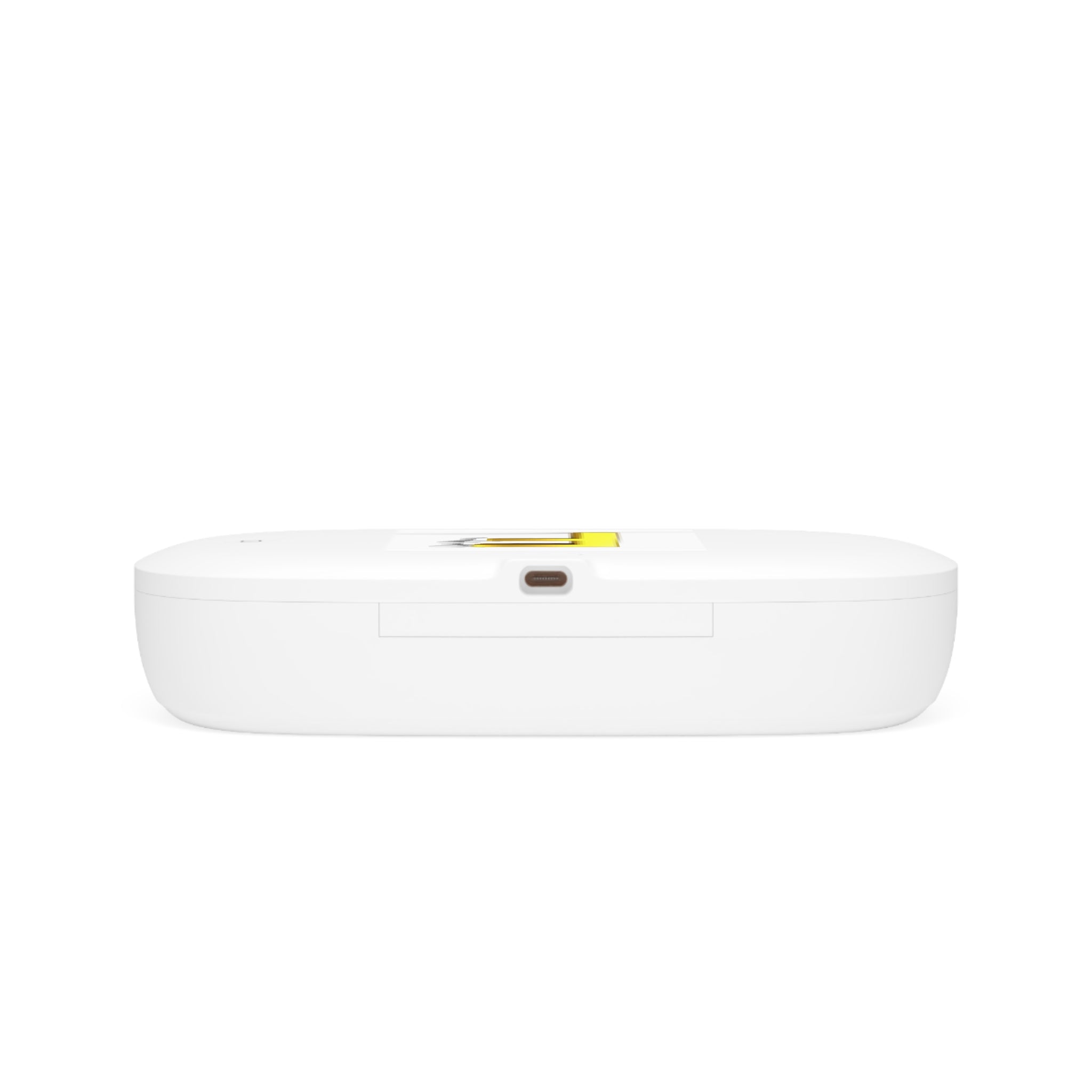 Gold Letter F Monogram UV Phone Sanitizer and Wireless Charging Pad