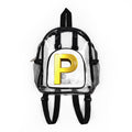 Gold Letter P Clear Stadium Backpack | Transparent School Bag