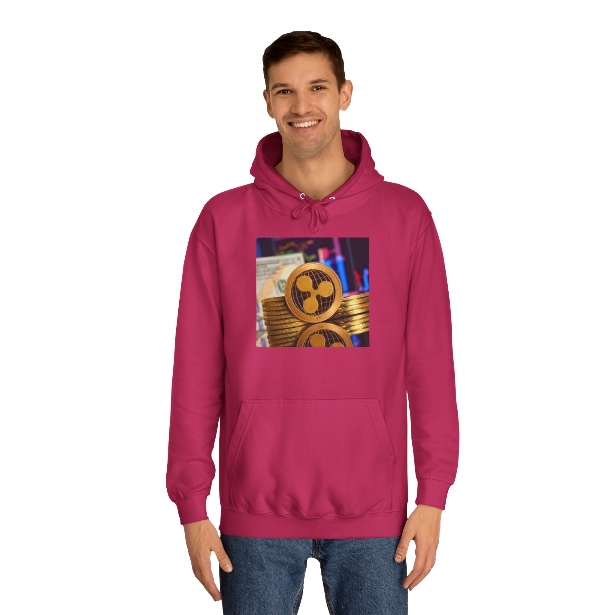 Ripple Cryptocurrency Hoodie | Ripple Coin Graphic, Crypto Stack, Blockchain Fashion