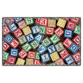 Colorful Alphabet Blocks Tablet Folio Case | Kids ABC Pattern