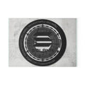 Solana Coin Logo Glass Cutting Board | Cryptocurrency Kitchen Decor