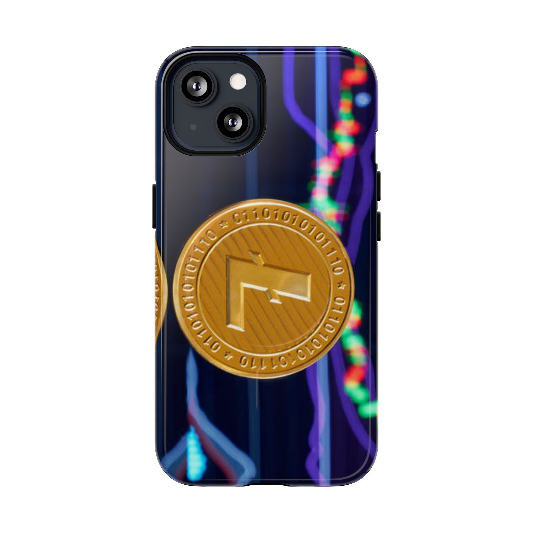 Coque de téléphone Litecoin Crypto Coin | Coque magnétique résistante, design Blockchain