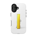 Yellow Gold Letter i 3D Figure phone case | Tough Magnetic Case