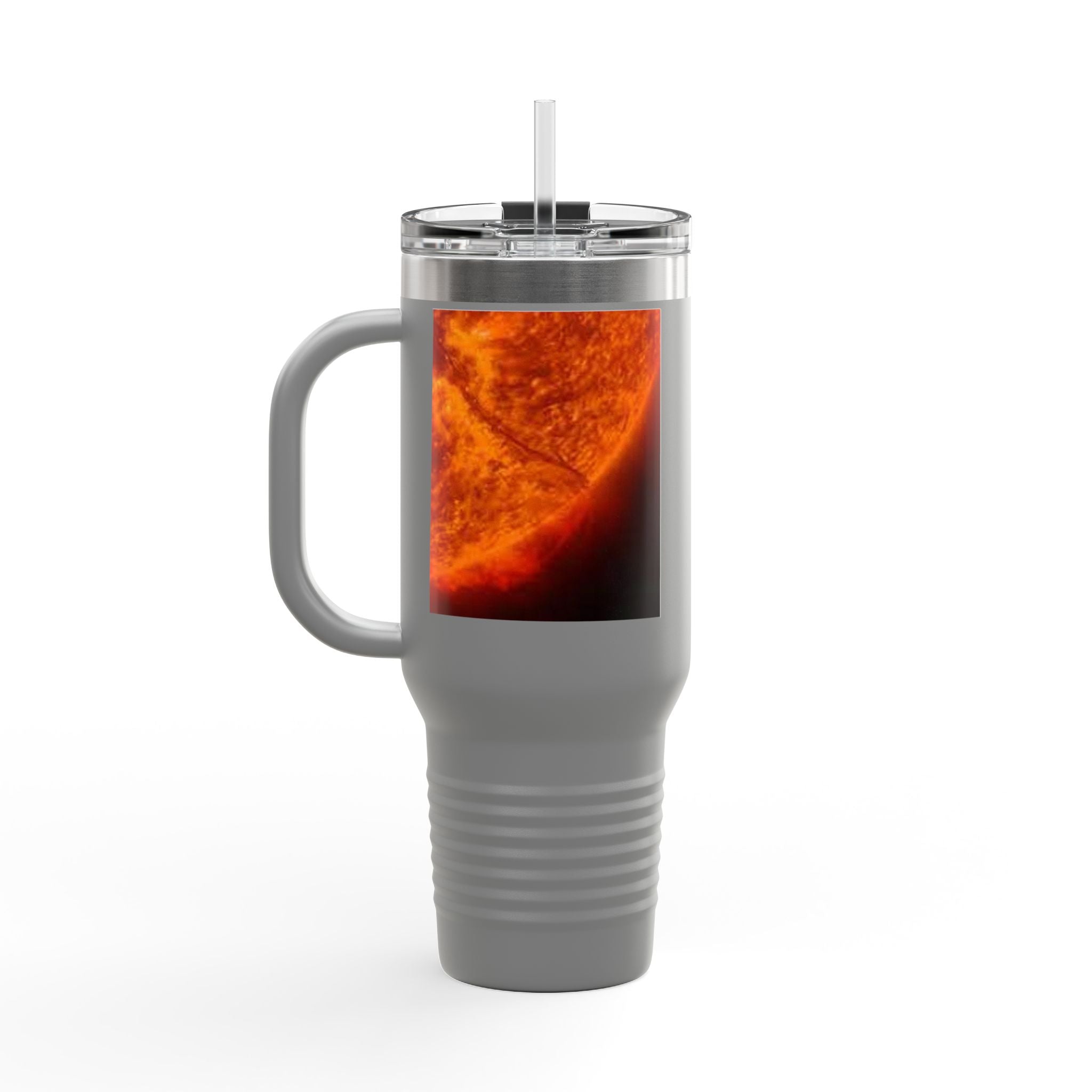 Solar Close-Up Sun Photo Travel Mug, 40oz Insulated Tumbler