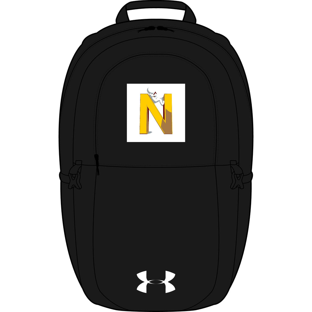 Yellow Block N Monogram Backpack | Embroidered Under Armour All Sport