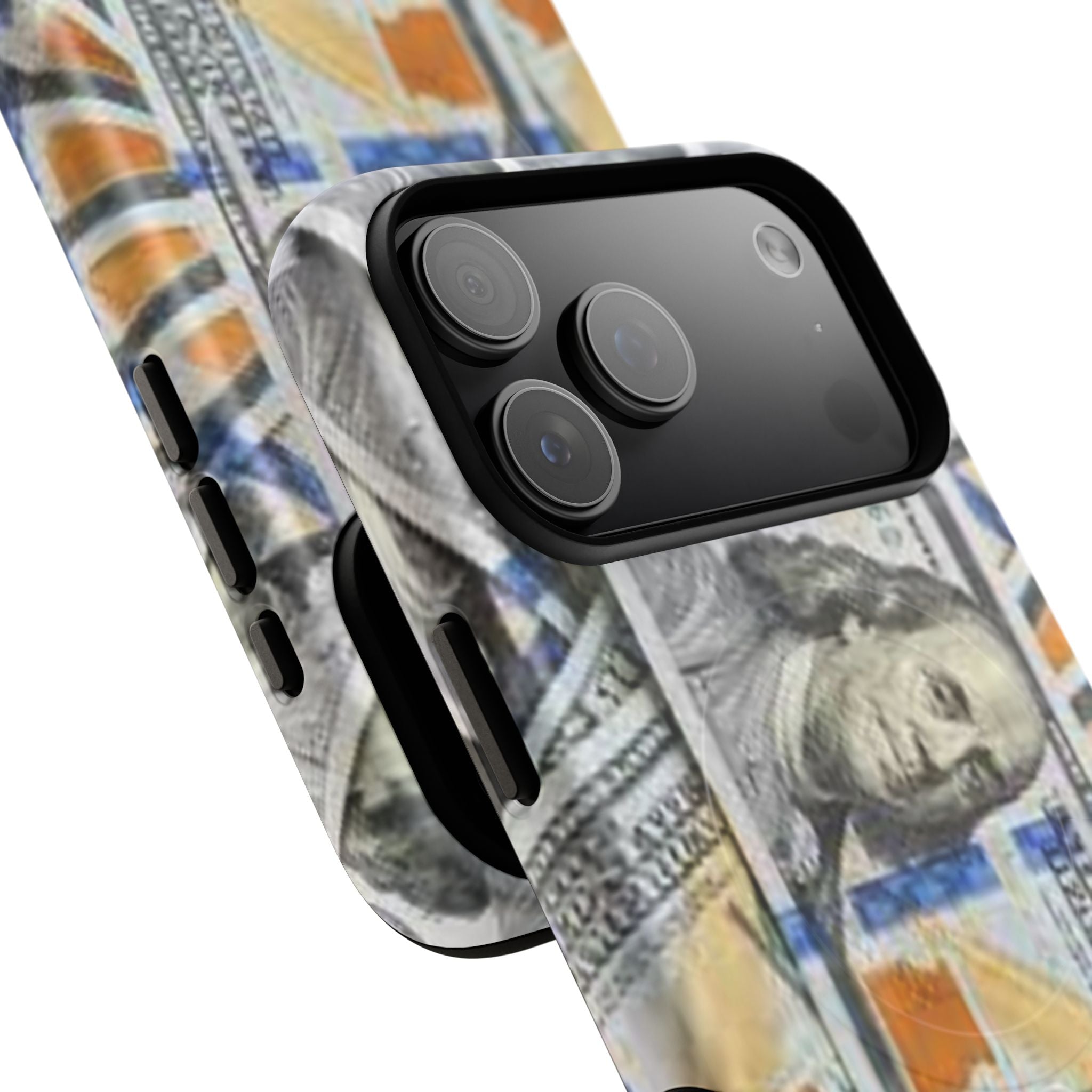 Hundred Dollar Bills Phone Case | Tough Magnetic Case, Money Pattern