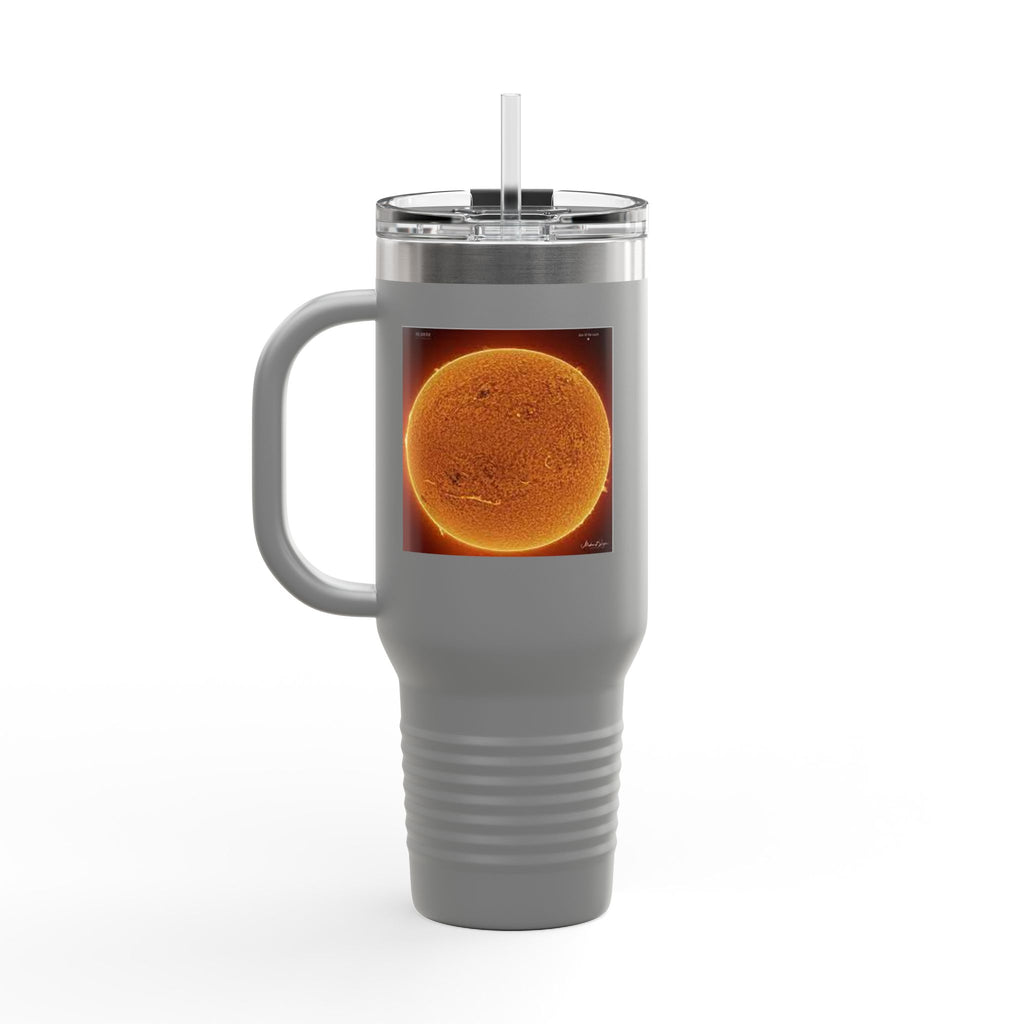 Sun Photo Travel Mug 40oz | Solar Disc Stainless Insulated Tumbler