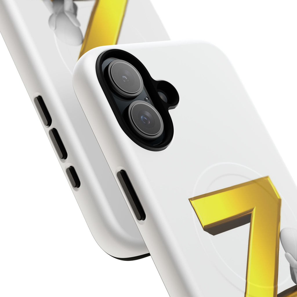 Gold 3D Letter Z Phone Case | Tough Magnetic Case, Monogram Initial