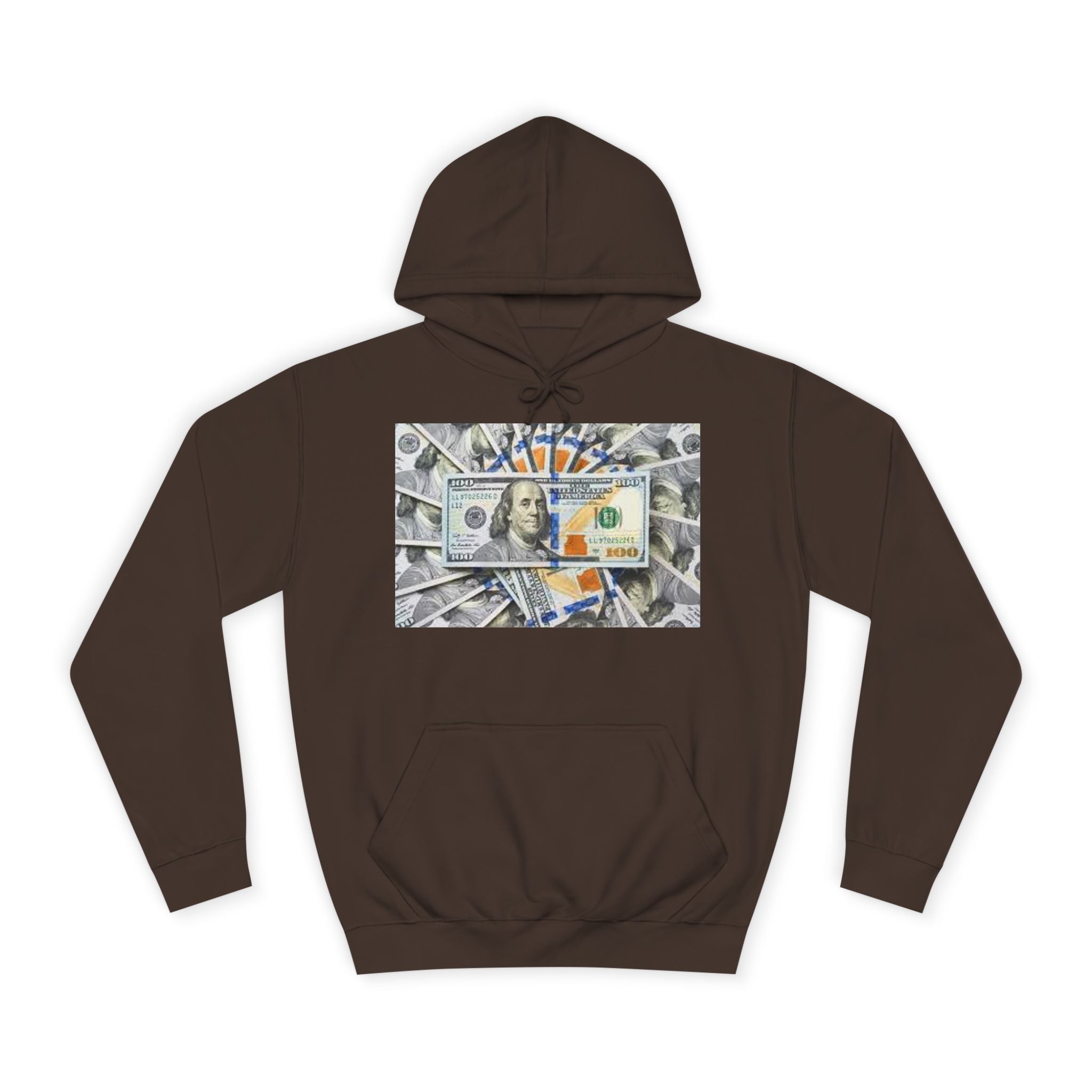 Hundred Dollar Bill Hoodie | Money Graphic Sweatshirt
