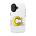 Gold Letter C Monogram Phone Case | Magnetic Tough Case