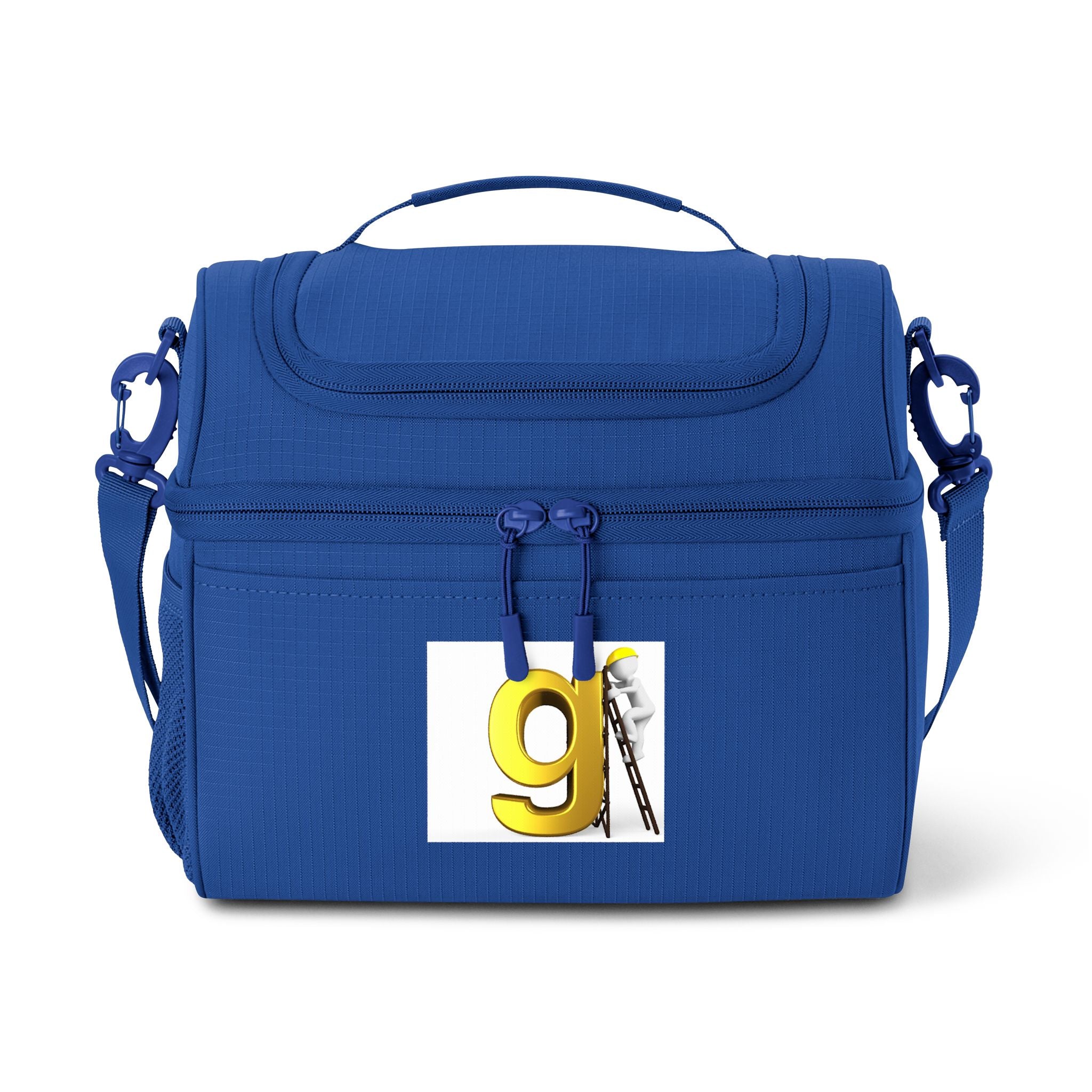 Yellow Letter G Graphic Cooler Bag | Monogram Initial Cooler
