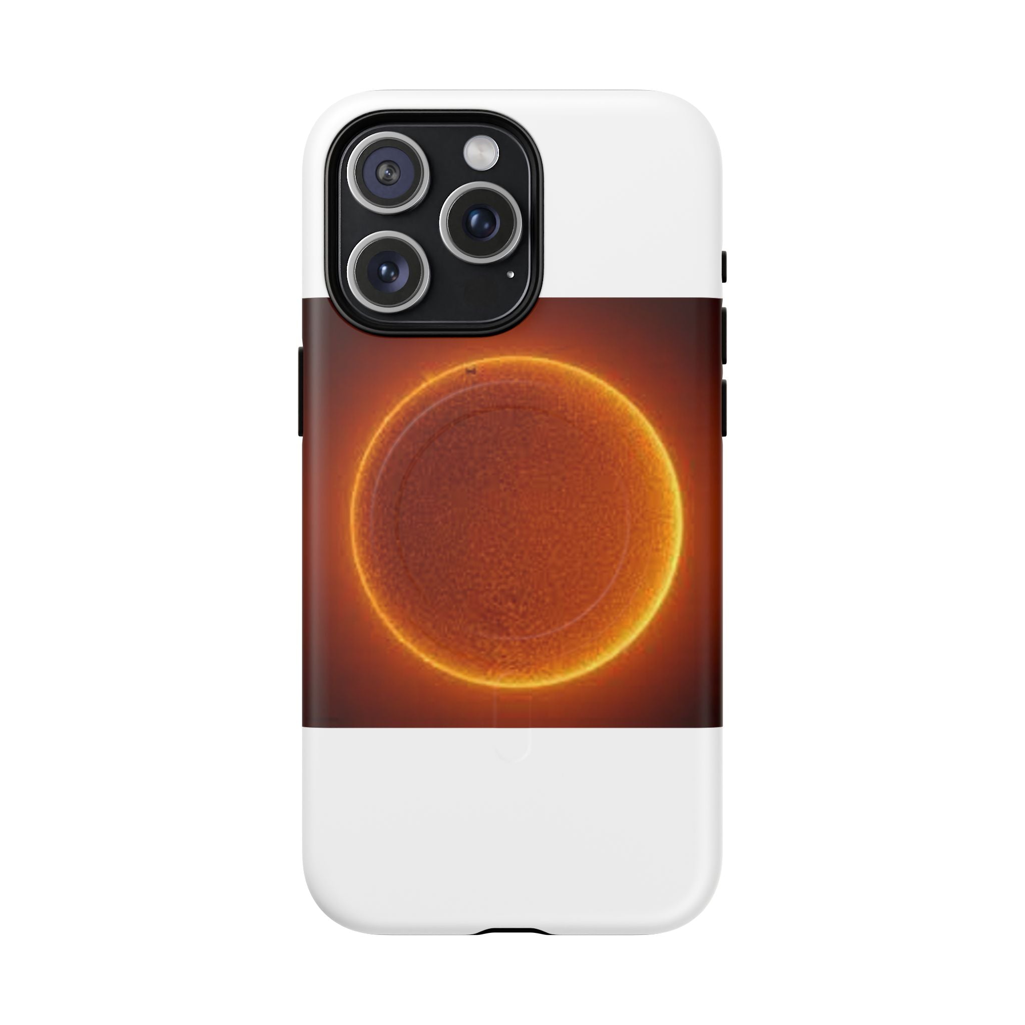 Coque de téléphone luminescente pour éclipse solaire | Coque magnétique résistante