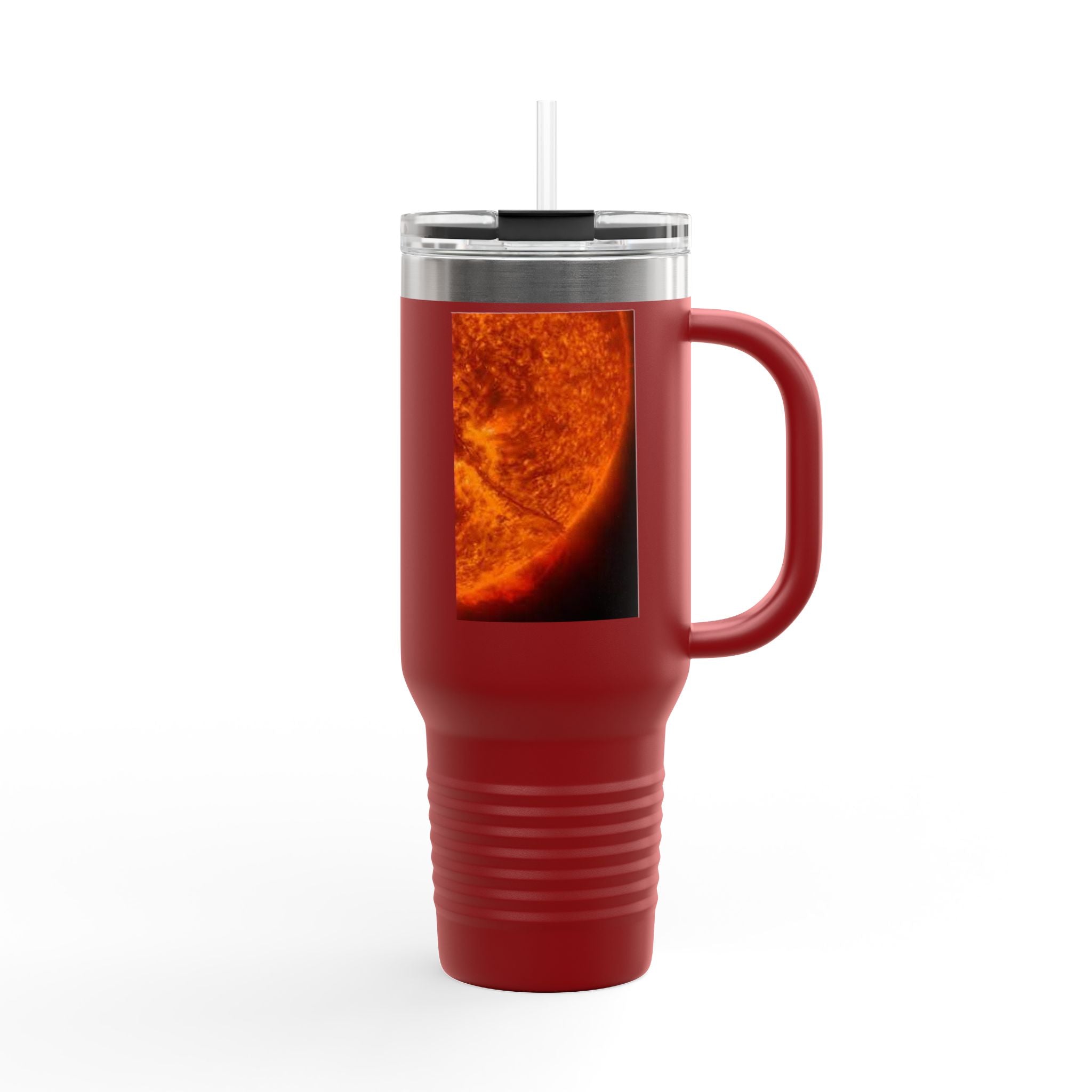 Solar Close-Up Sun Photo Travel Mug, 40oz Insulated Tumbler