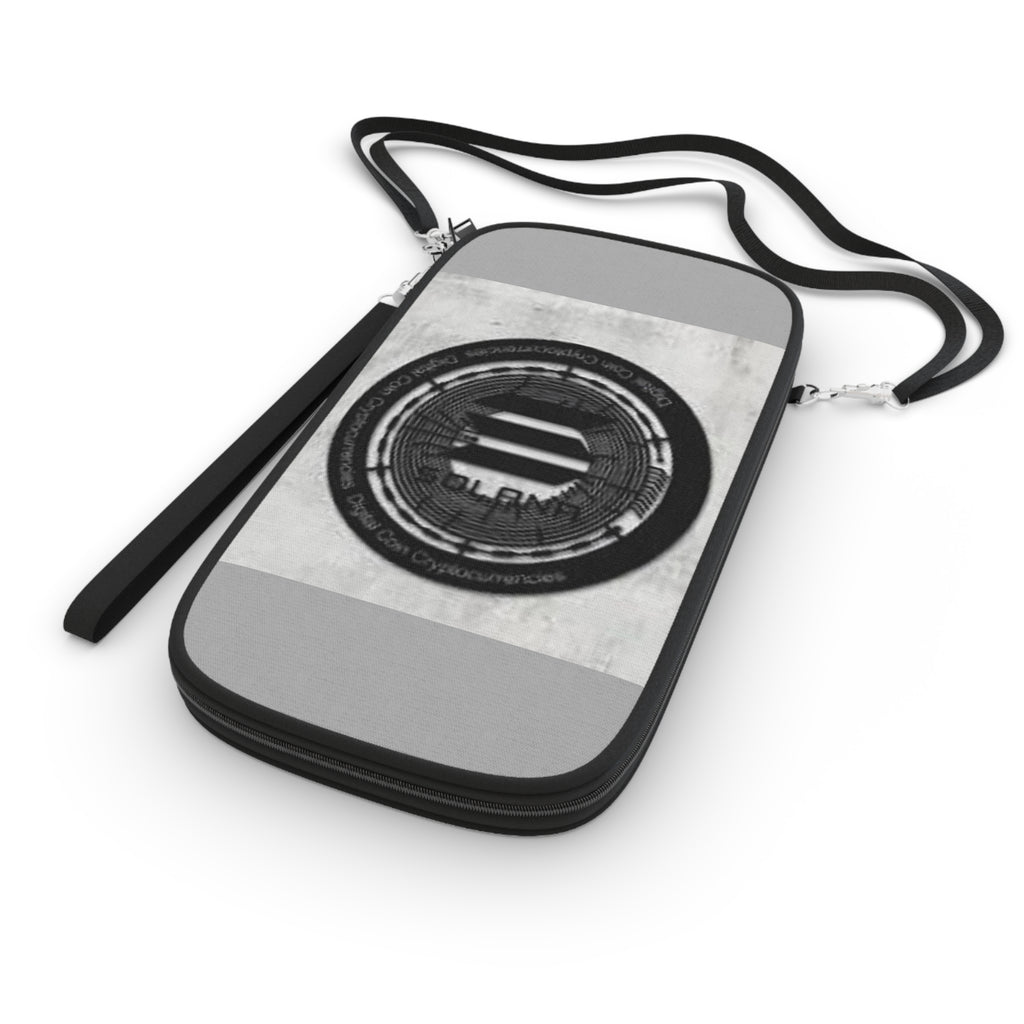 Solana Coin Graphic Passport Wallet | Crypto Token Design, Travel Accessory