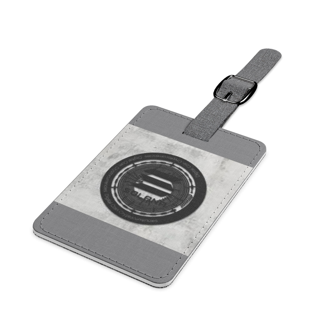 Solana Cryptocurrency Luggage Tag | Rectangle Saffiano Polyester