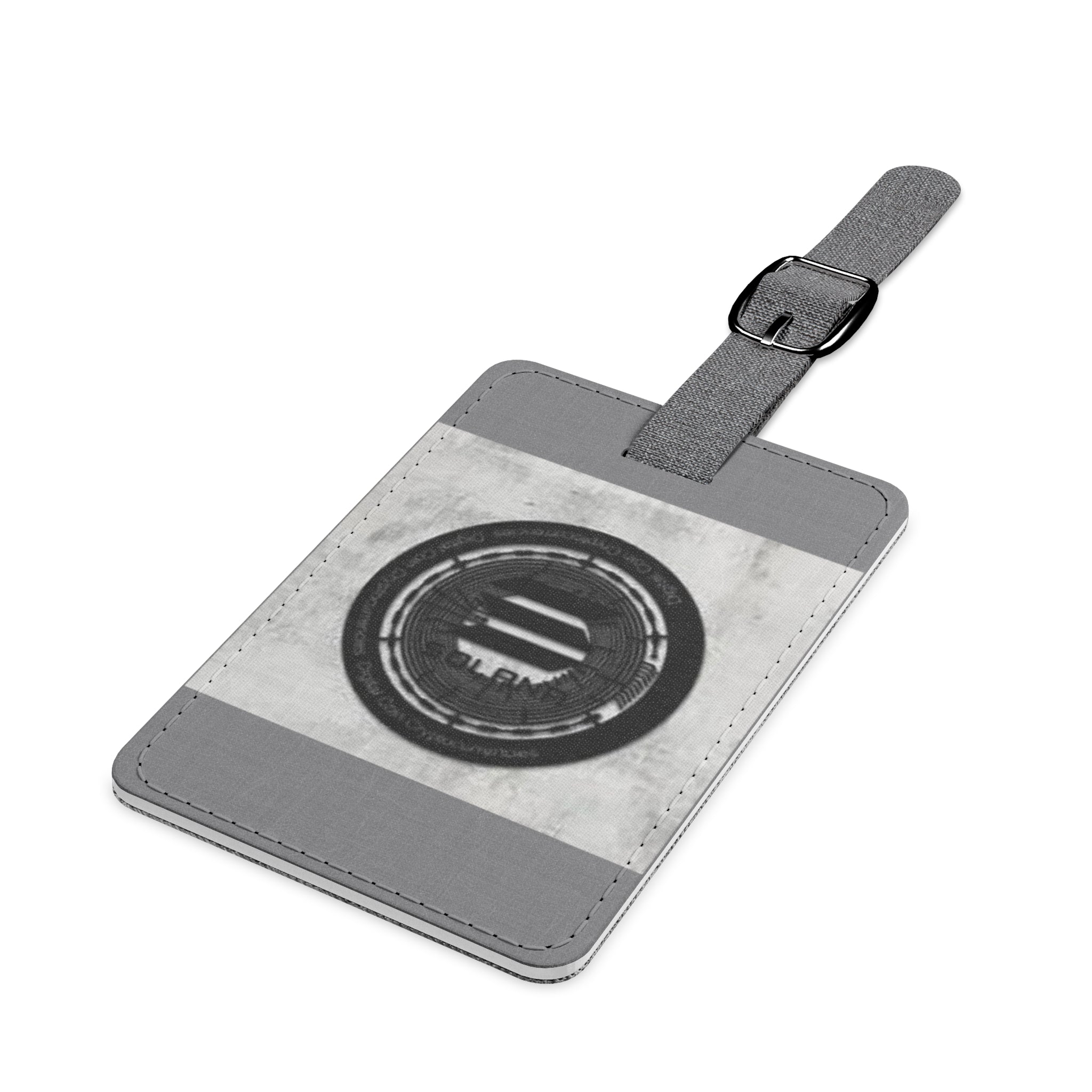 Solana Cryptocurrency Luggage Tag | Rectangle Saffiano Polyester