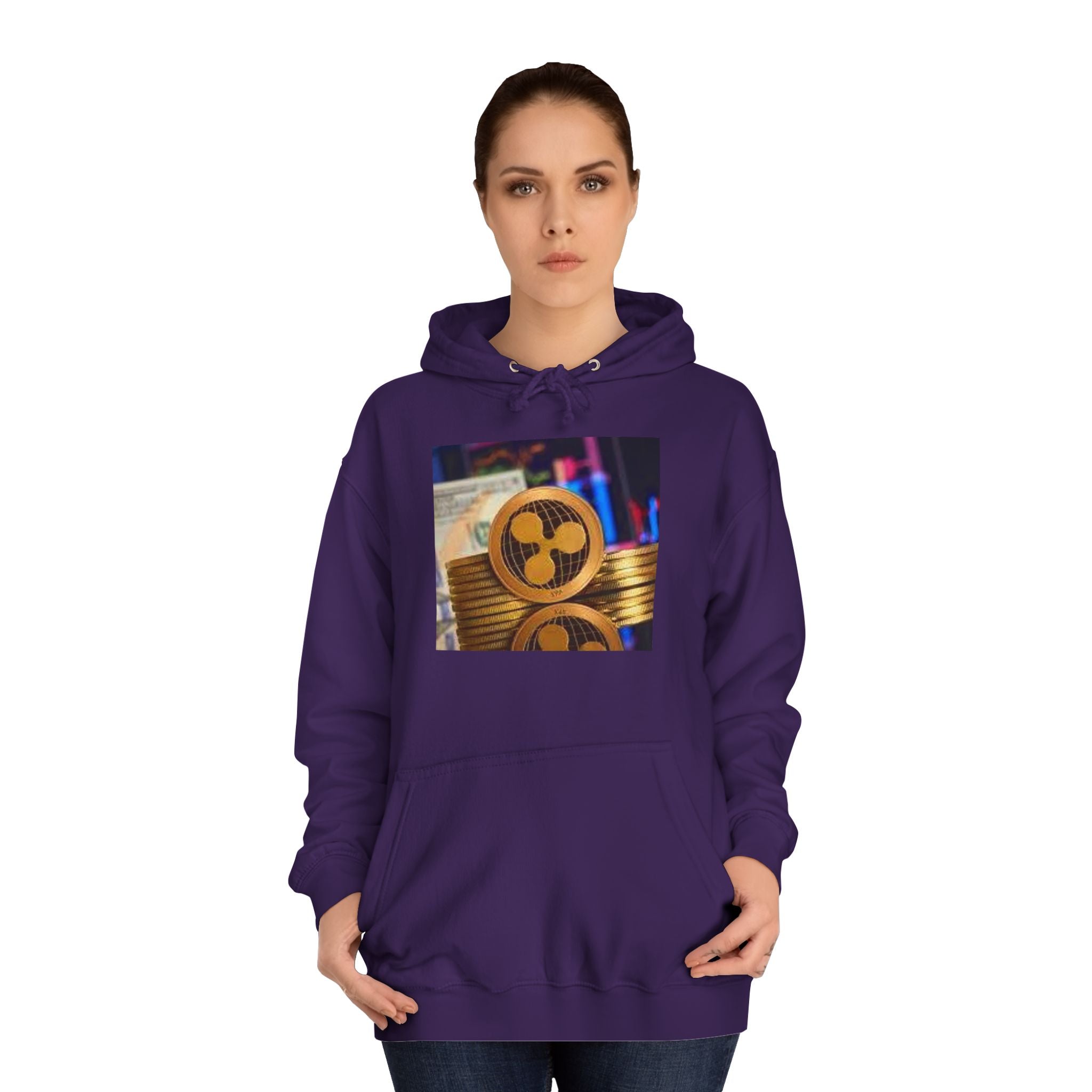 Ripple Cryptocurrency Hoodie | Ripple Coin Graphic, Crypto Stack, Blockchain Fashion