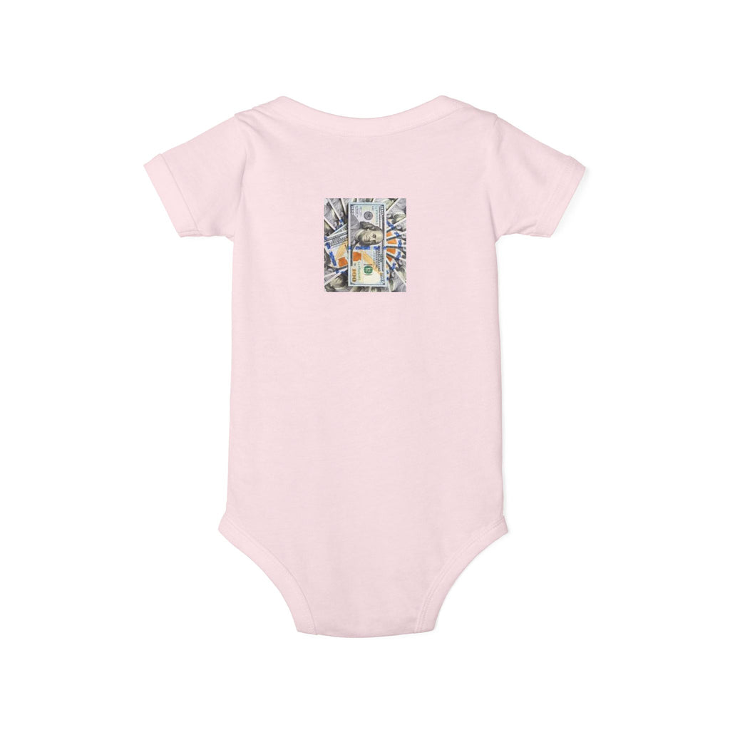 Money Infant Jersey One Piece | Modern Art Baby Bodysuit