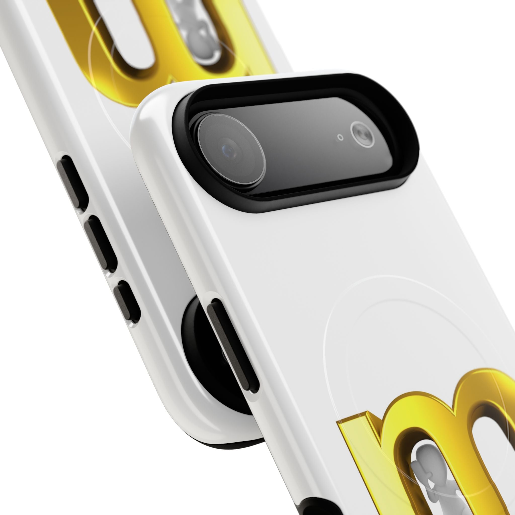 Gold Letter M phone case | Magnetic Tough Case, Monogram Initial