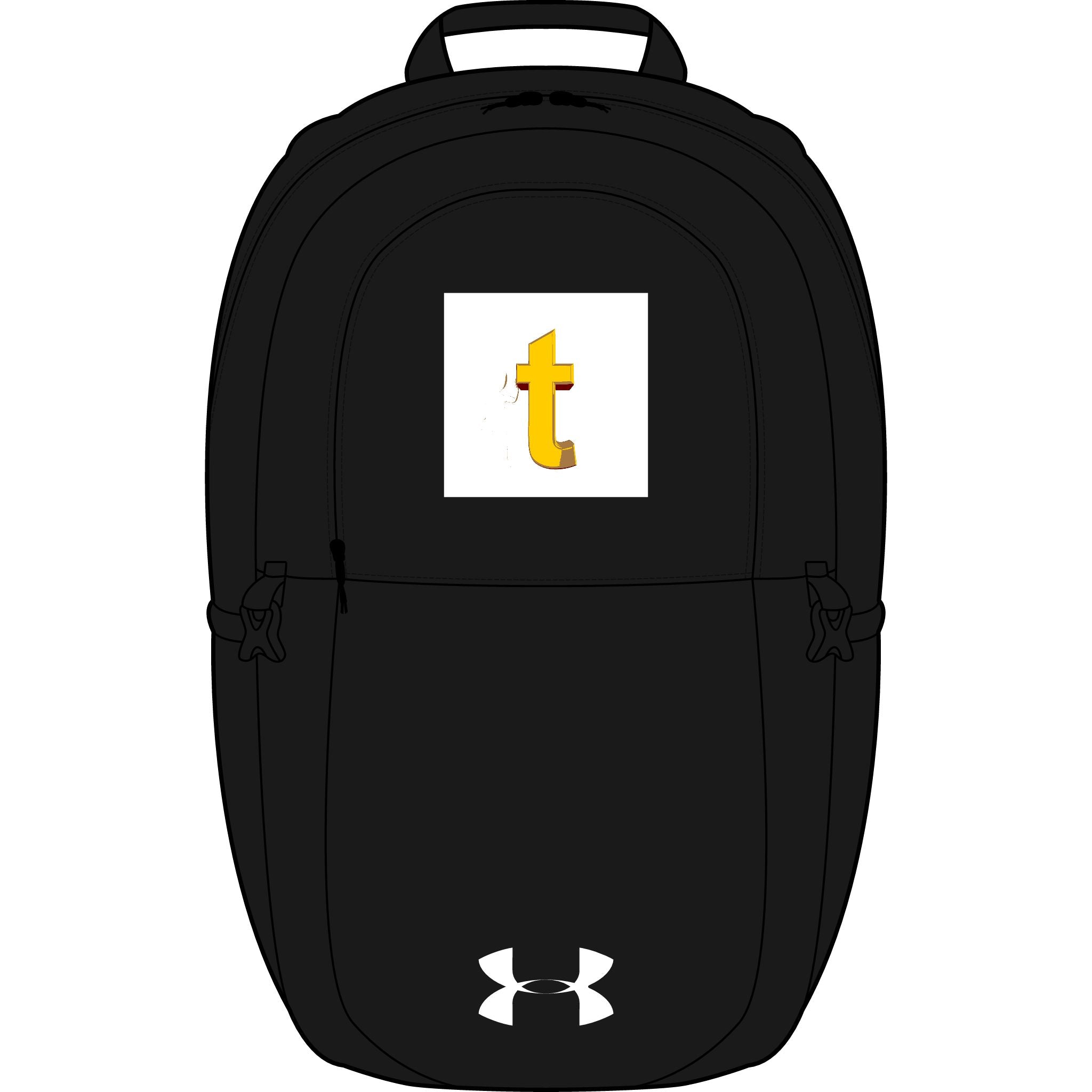 Yellow Cartoon Letter T Embroidery Backpack | Under Armour All Sport