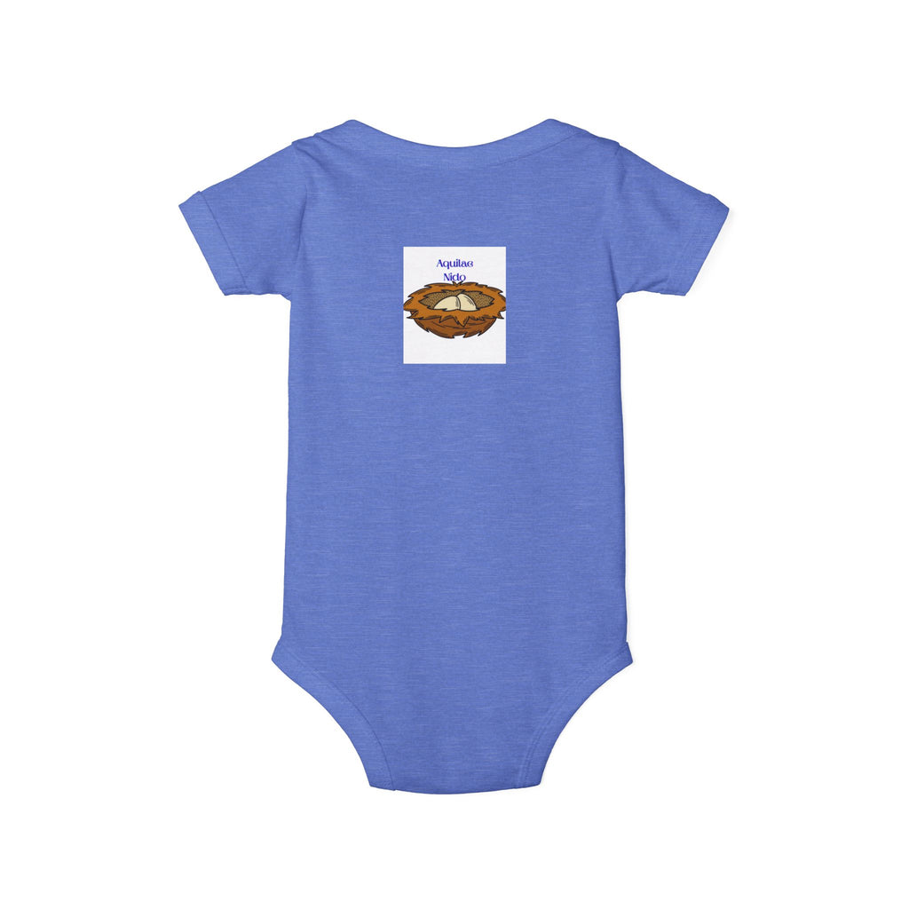 Baby Bird Nest Onesie | Infant One Piece with Nest Illustration
