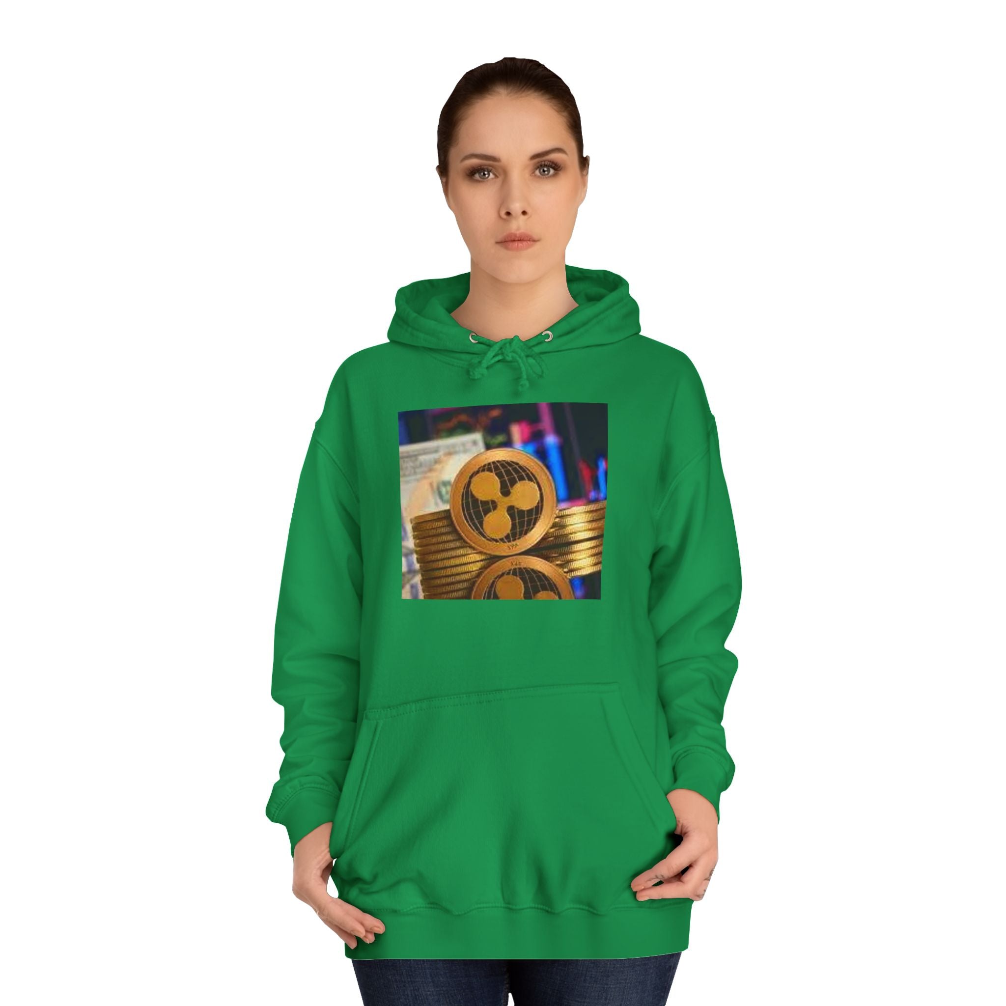 Ripple Cryptocurrency Hoodie | Ripple Coin Graphic, Crypto Stack, Blockchain Fashion